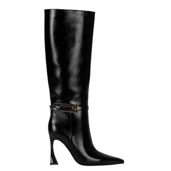 JEFFREY CAMPBELL IDENTITY ΨΗΛΗ ΜΠΟΤΑ 0101004414-BLACK