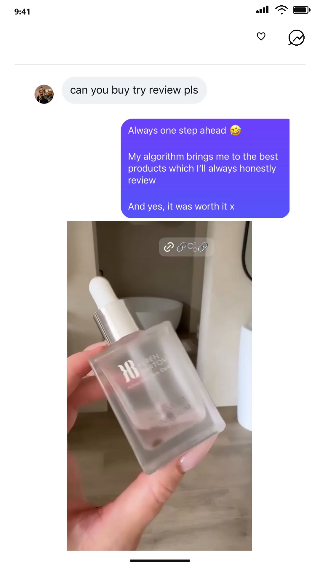 Asked to review it. Already re-ordered.