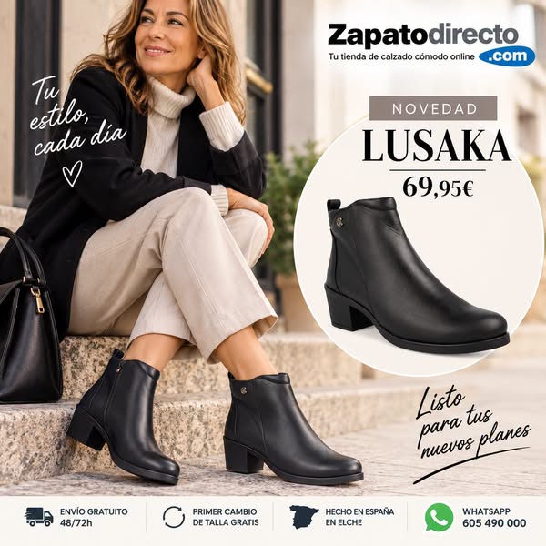 Zapatos cómodos piel | Calidad Precio|Tienda Online especializada