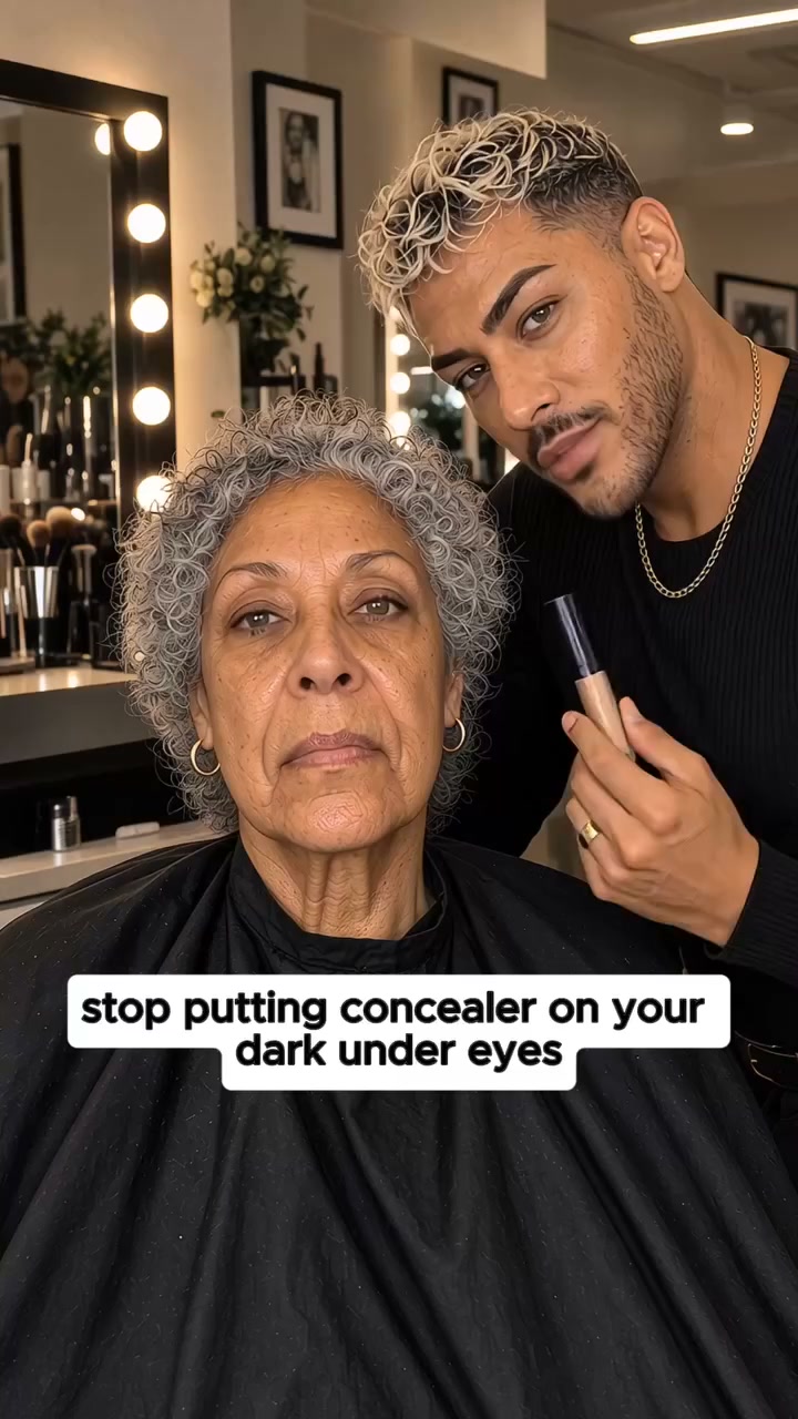 "Stop Putting Concealer On Your Dark Undereyes And Marionette Lines. I Mean It."