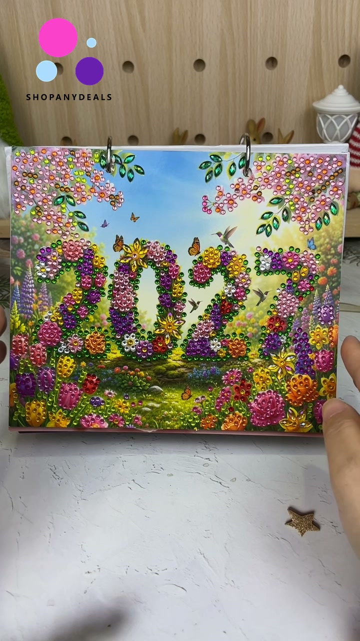 2027 DIY Diamond Painting Calendar Kits