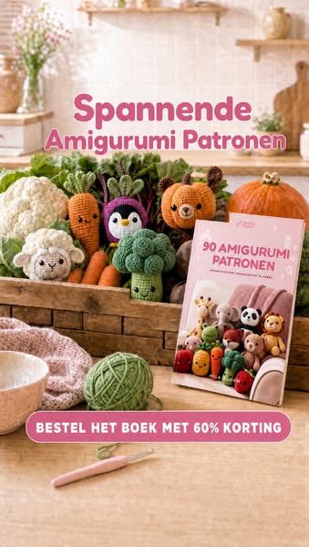 Het fysieke Amigurumi Patronen boek