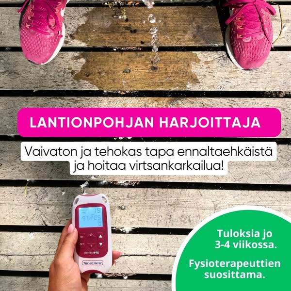 Suomen suosituin lantionpohjan harjoittaja