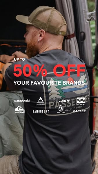Up To 50% Off Your Favourite Brands
