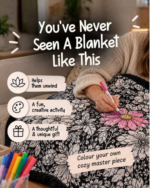Your blanket, your creation!