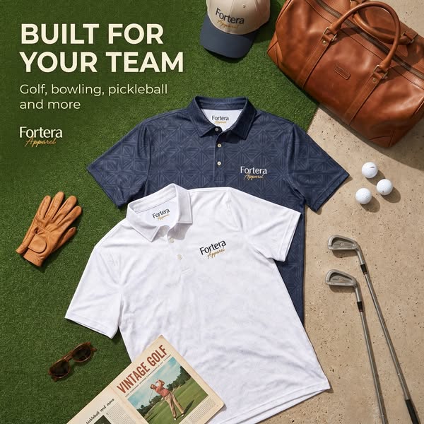 Custom Team Polos, Order From 1