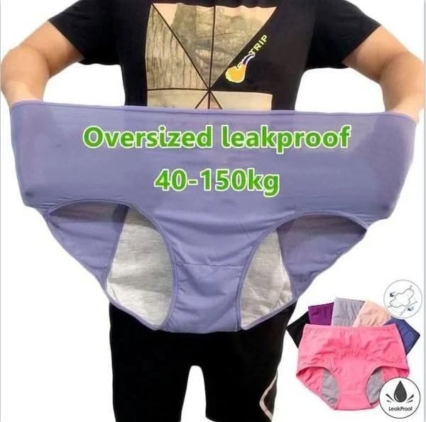 2024 Nieuw verbeterd lekvrij ondergoed met hoge taille-koop 5 krijg 5