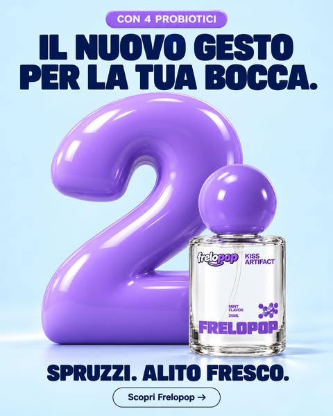 Non è il solito spray alla menta