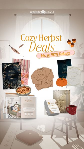 Cozy Herbst Deals: Bis zu 50 % sparen