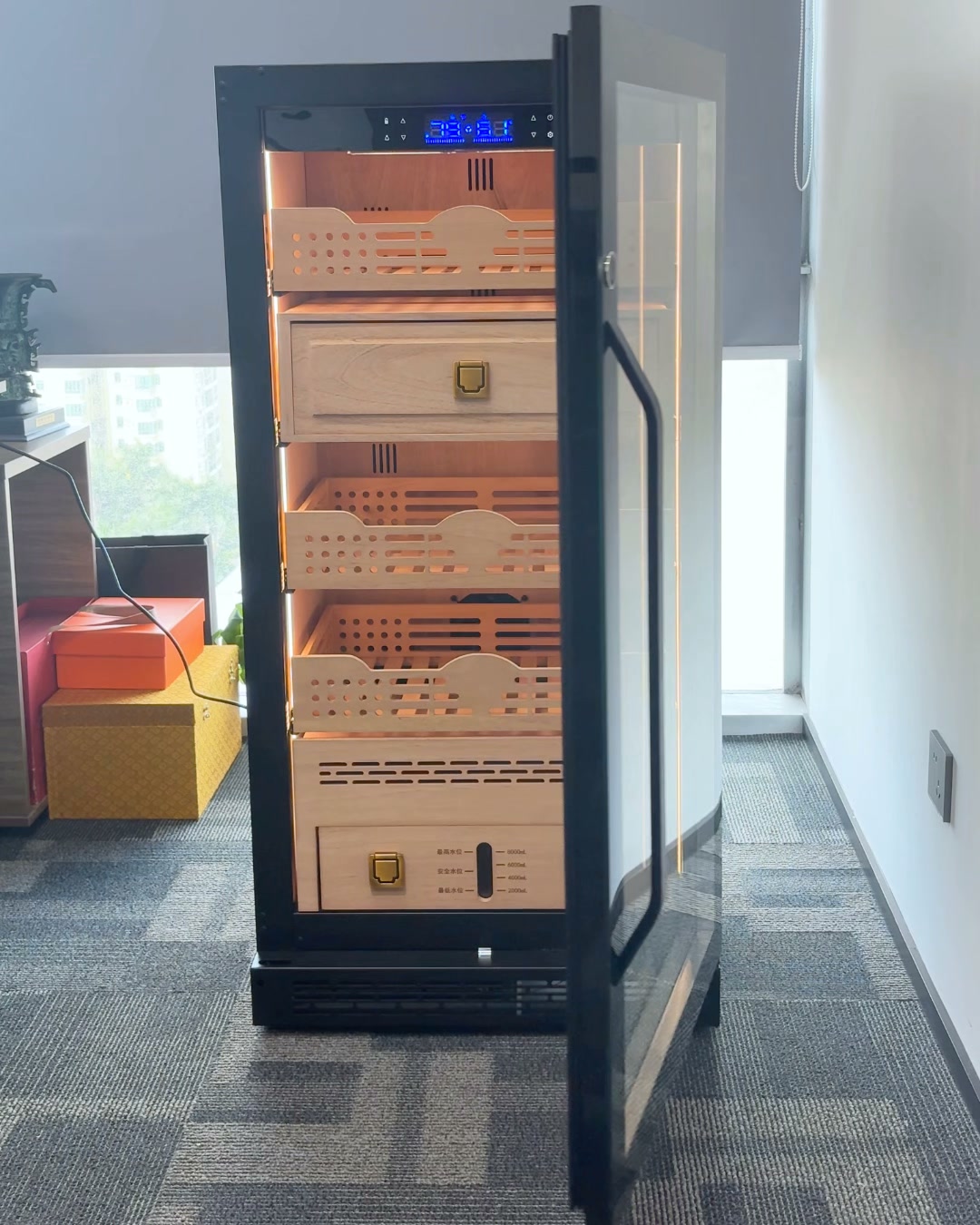 Up to 1,000 Pieces. One Serious Collection Cabinet.
