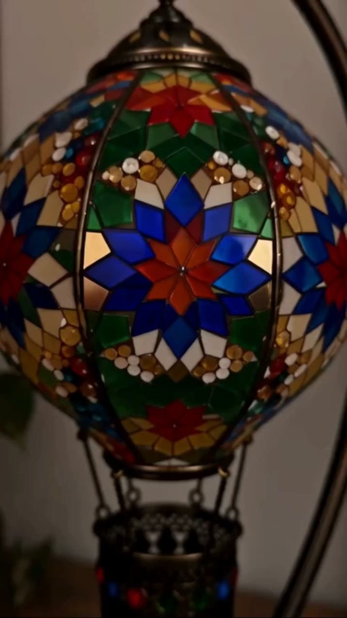 DIY Turkish Mosaic Hot-Air-Balloon Lamp – Make It, Keep the Glow