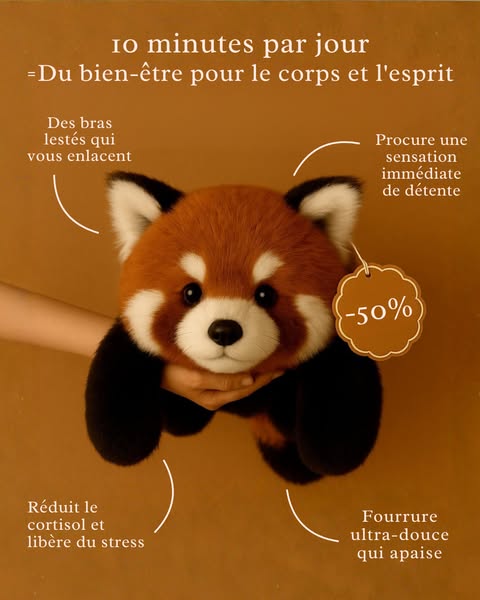 Réduit le stress, la tension et l'irritabilité