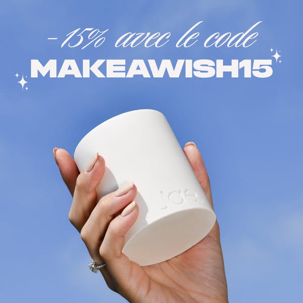15% SUR VOTRE PROCHAINE COMMANDE