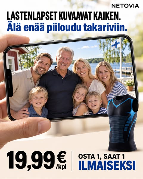 Älä enää piiloudu takariviin