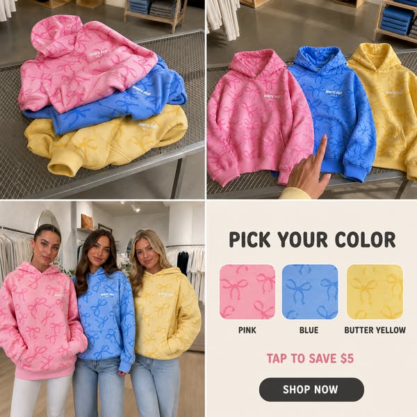 Cute. Cozy. Your New Everyday Hoodie