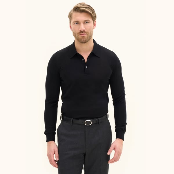 Regular Fit Piké Extra Fine Merinoull