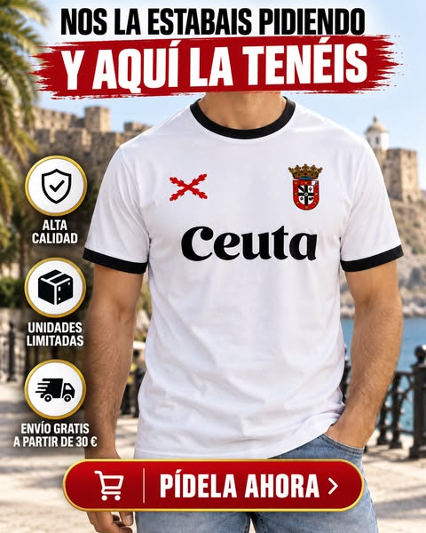 Ya disponible: Camiseta Ceuta