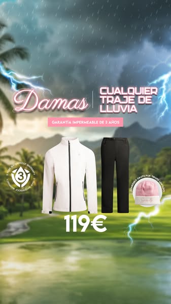 TRAJES DE LLUVIA PARA MUJERES AHORA 119€