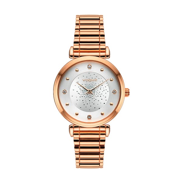 Vogue Bind Rose Gold Stainless Steel Bracelet 2020610251