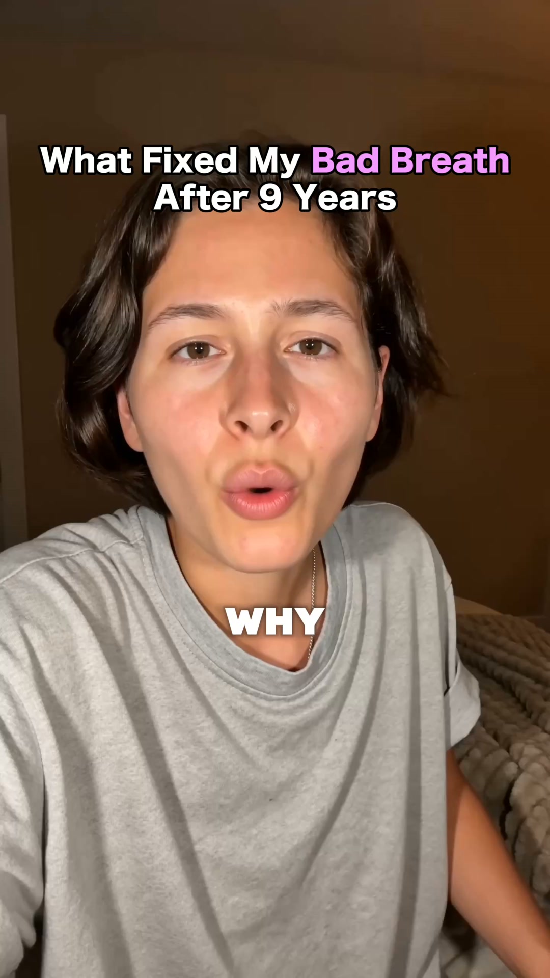Bad breath even after brushing?