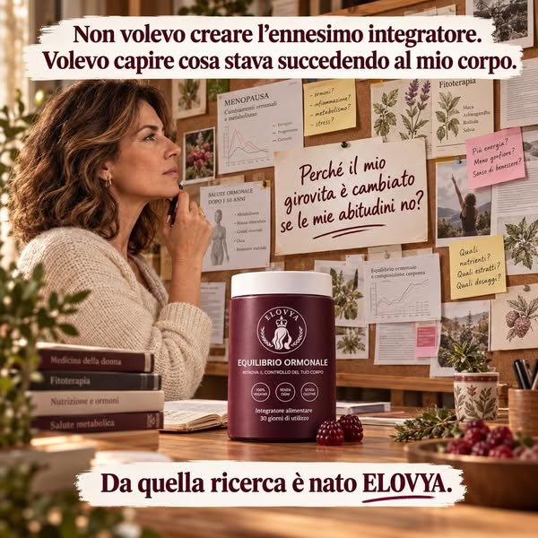 Sgonfia la pancia da menopausa