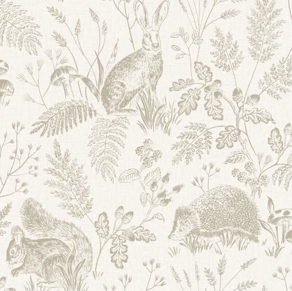 Woodland Animals Wallpaper