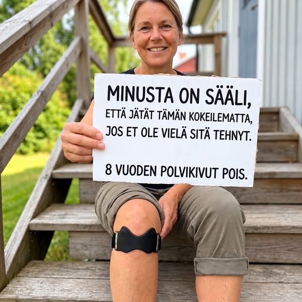 Knee Brace Air: Kohdennettua tukea juuri sinne, missä polvi pettää