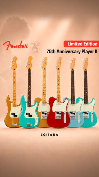 Fender 75th Anniversary Player II