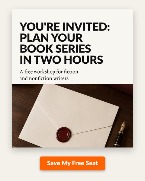 You're Invited To A Free Book Series Workshop