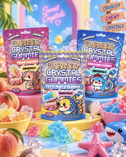 Beställ Crystal Gummies