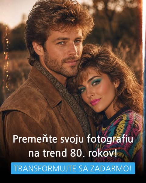 Premeňte fotku do štýlu 80. rokov