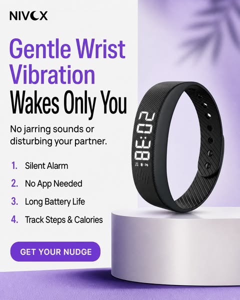 A smartwatch on the table wakes no one.