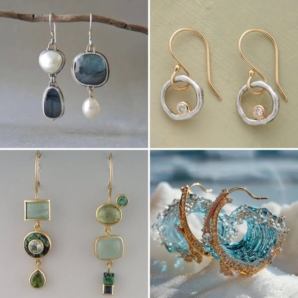 Earrings with a story