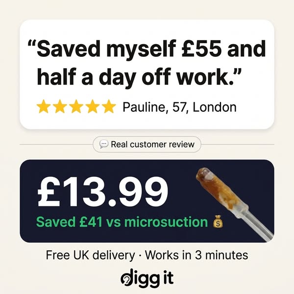 Real people. Real results. £13.99.