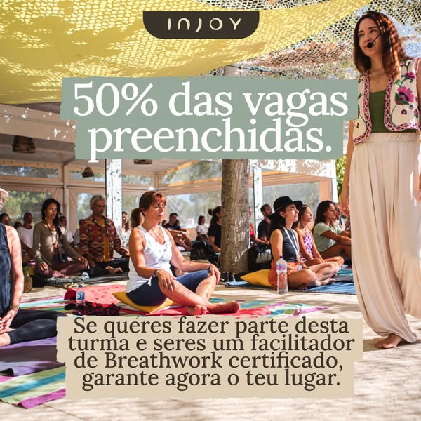 Torna-te um Facilitador de Breathwork certificado