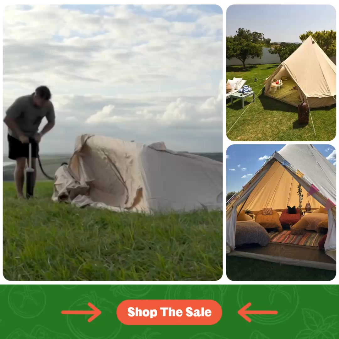 All Tents Built for British Weather!