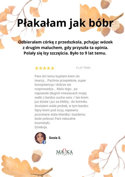 Anúncio de MAYKA - 100% natural, handmade skincare products