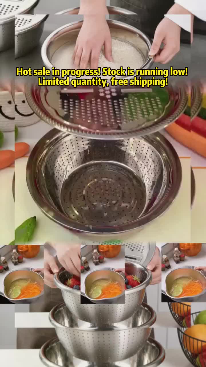 Multifunctional Stainless Steel Basin