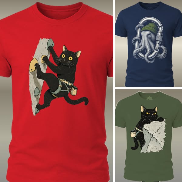 Climbing Tee Collection