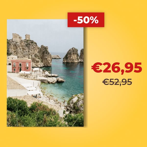 By The Cliffs Of Italy Canvas