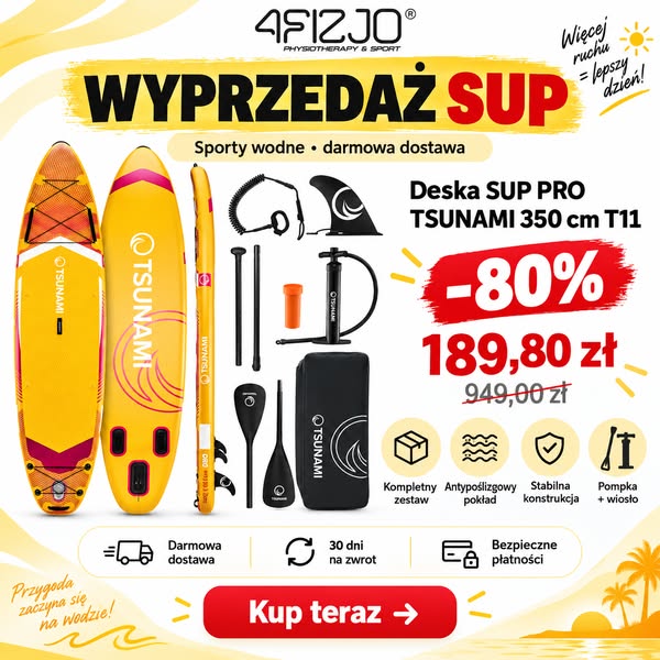 Wyprzedaż SUP TSUNAMI nawet do -80%