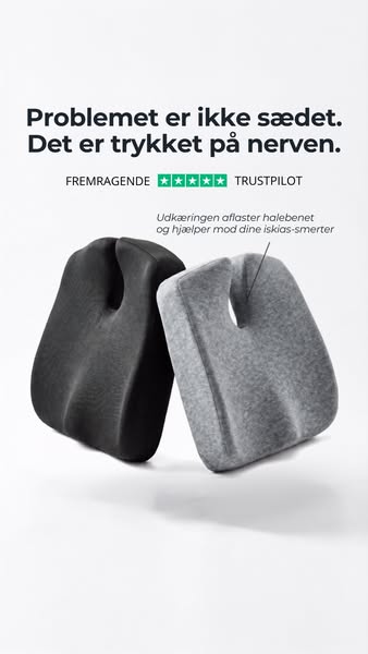 Vil du sidde uden iskias-smerter?