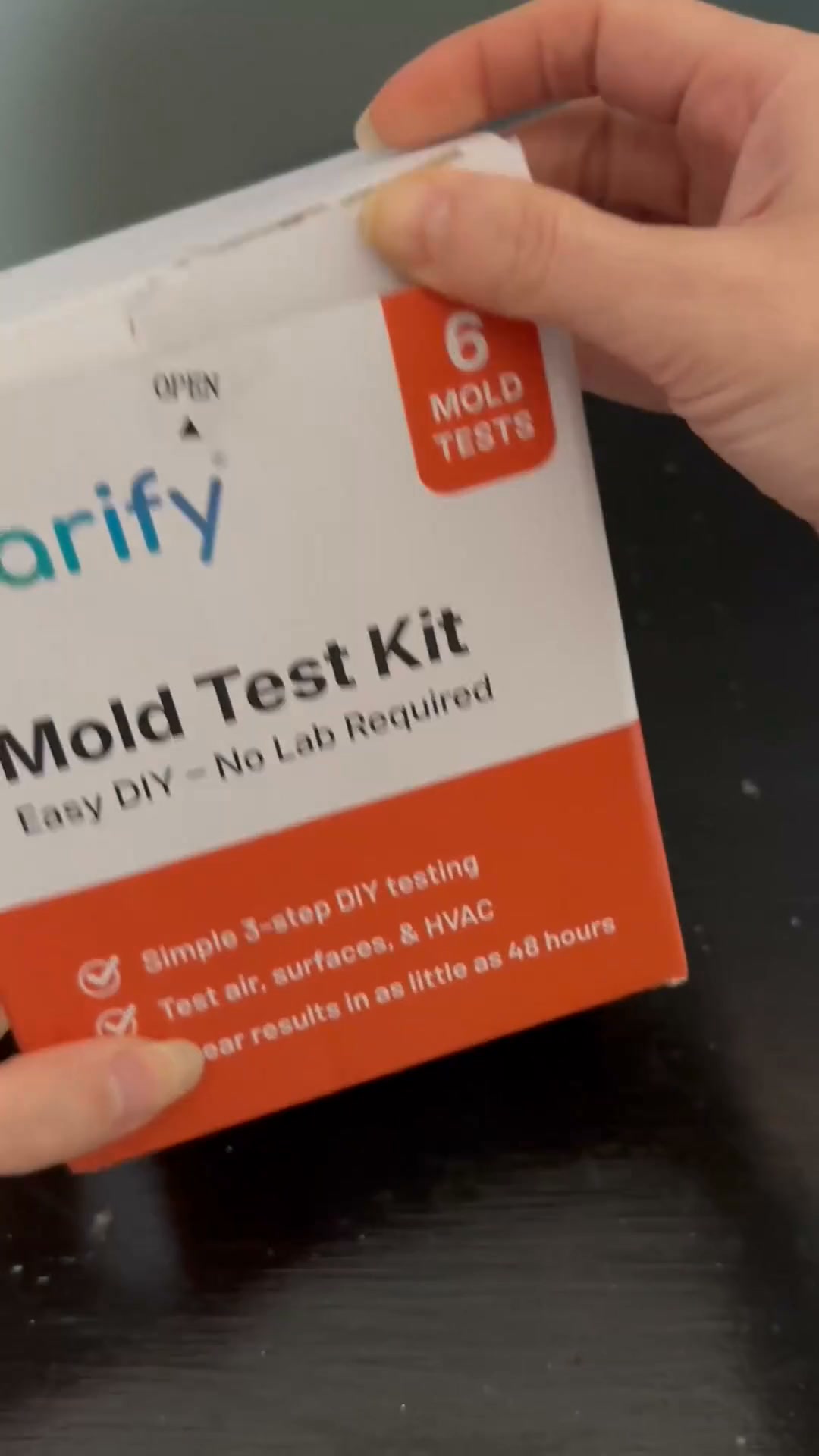 stop guessing if it's mold