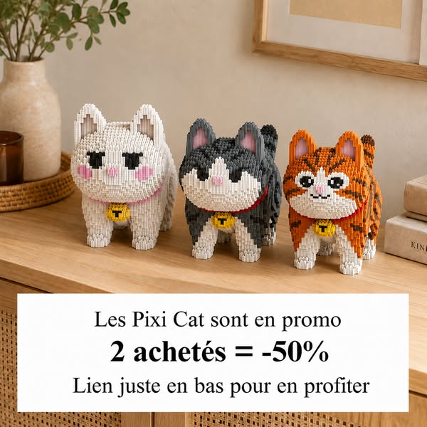 2 Pixi Cat à -50% — avant rupture totale