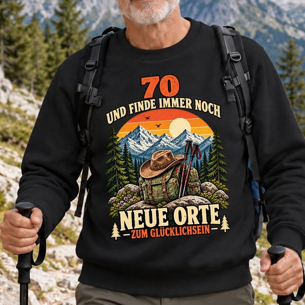 Mit 70 noch lange nicht zu alt fürs Wandern!