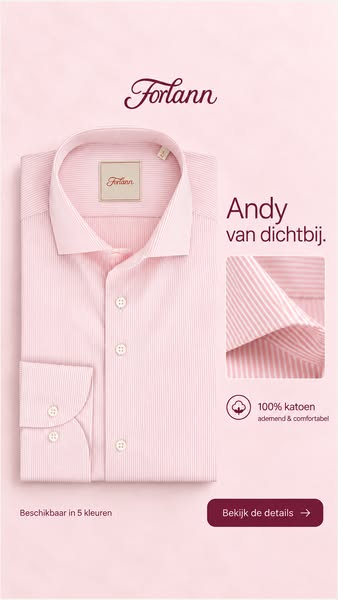Andy – een hemd voor elk moment