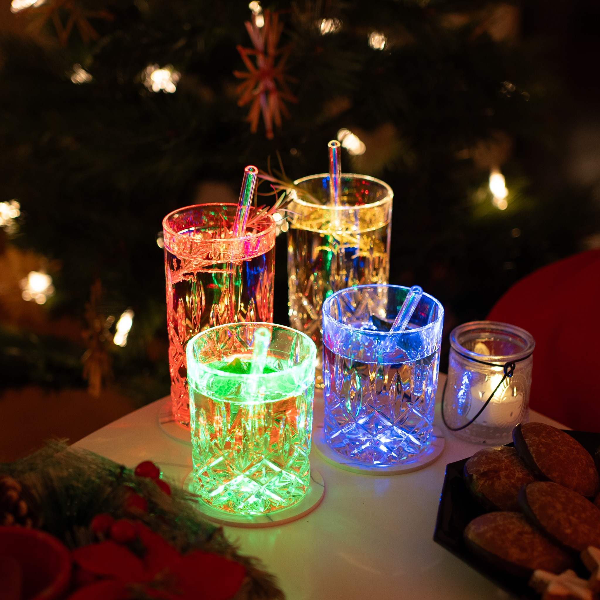 Dessous de verre lumineux – Fabriqués en Allemagne