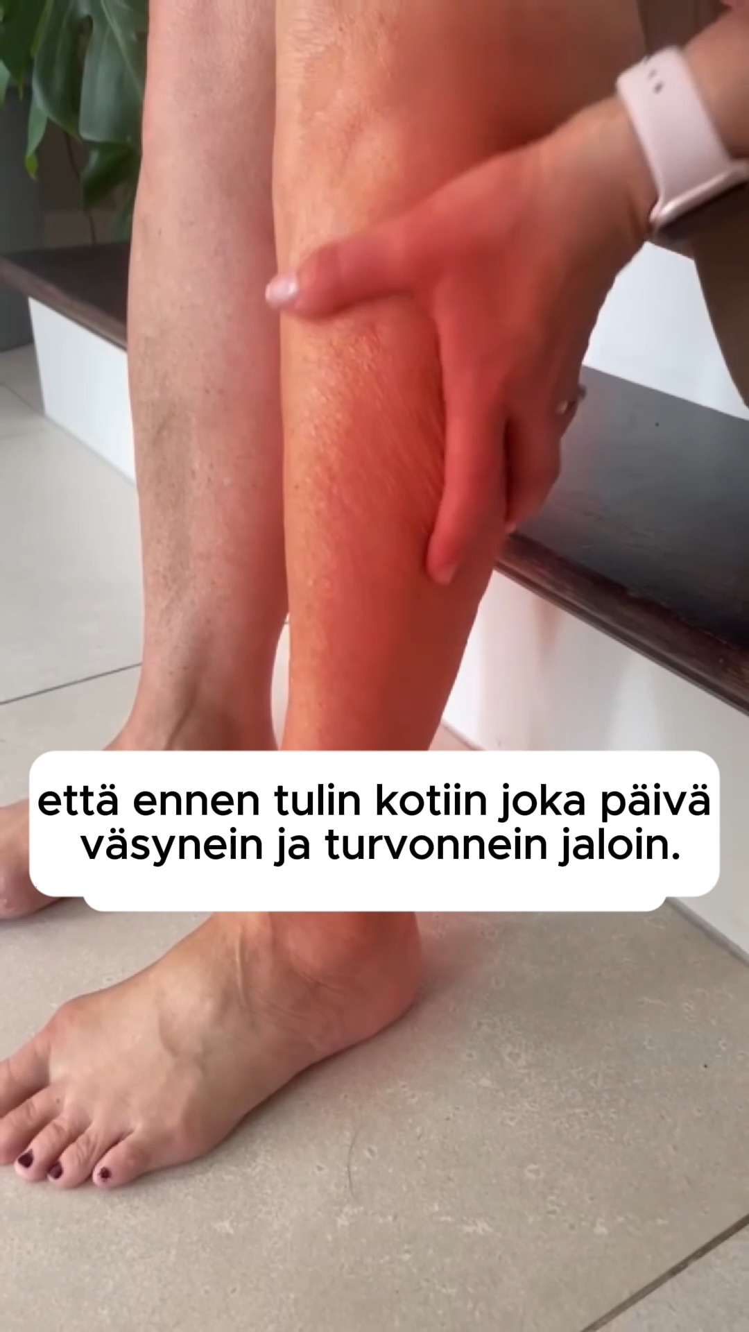 Väsyneet, turvonneet jalat? FlowSocks™ ratkaisee sen vaivattomasti! 4.8/5