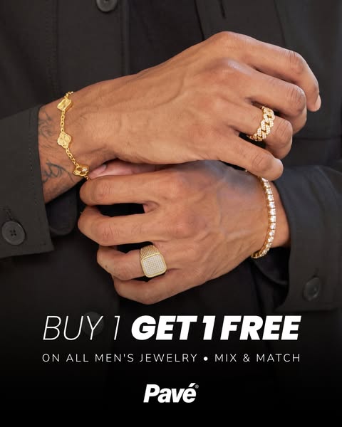 Buy 1, Get 1 Free Jewelry