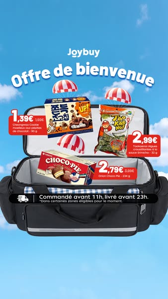 Offres de bienvenue